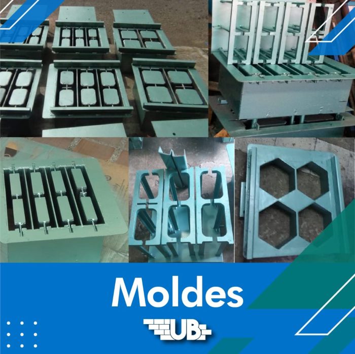 MOLDE PARA FABRICAR BLOQUE