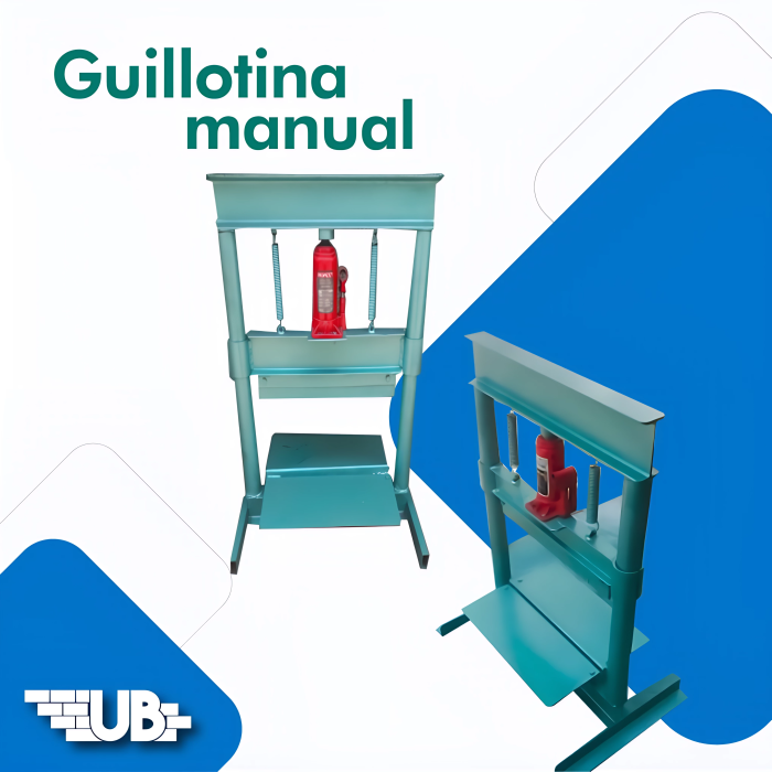 GUILLOTINA MANUAL