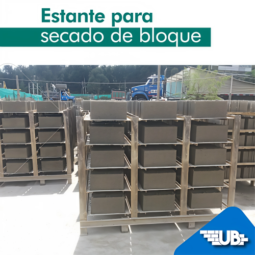 ESTANTE PARA SECADO DE BLOQUE